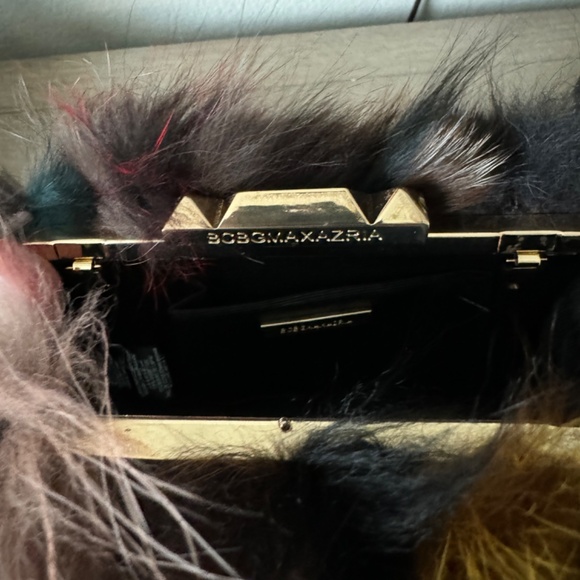 BCBG Fur Purse - Picture 6 of 7
